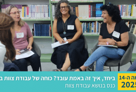 סיכום כנס 14 עבודת צוות